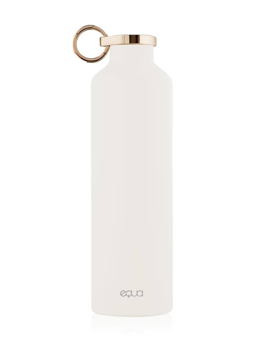 Equa Thermo Bottle Μπουκάλι Θερμός από Ανοξείδωτο Ατσάλι - 680ml - Snow White