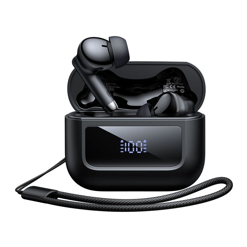 Mcdodo Ασύρματα ακουστικά για Κλήσεις / Μουσική Bluetooth 5.3 - B04 Series - Black