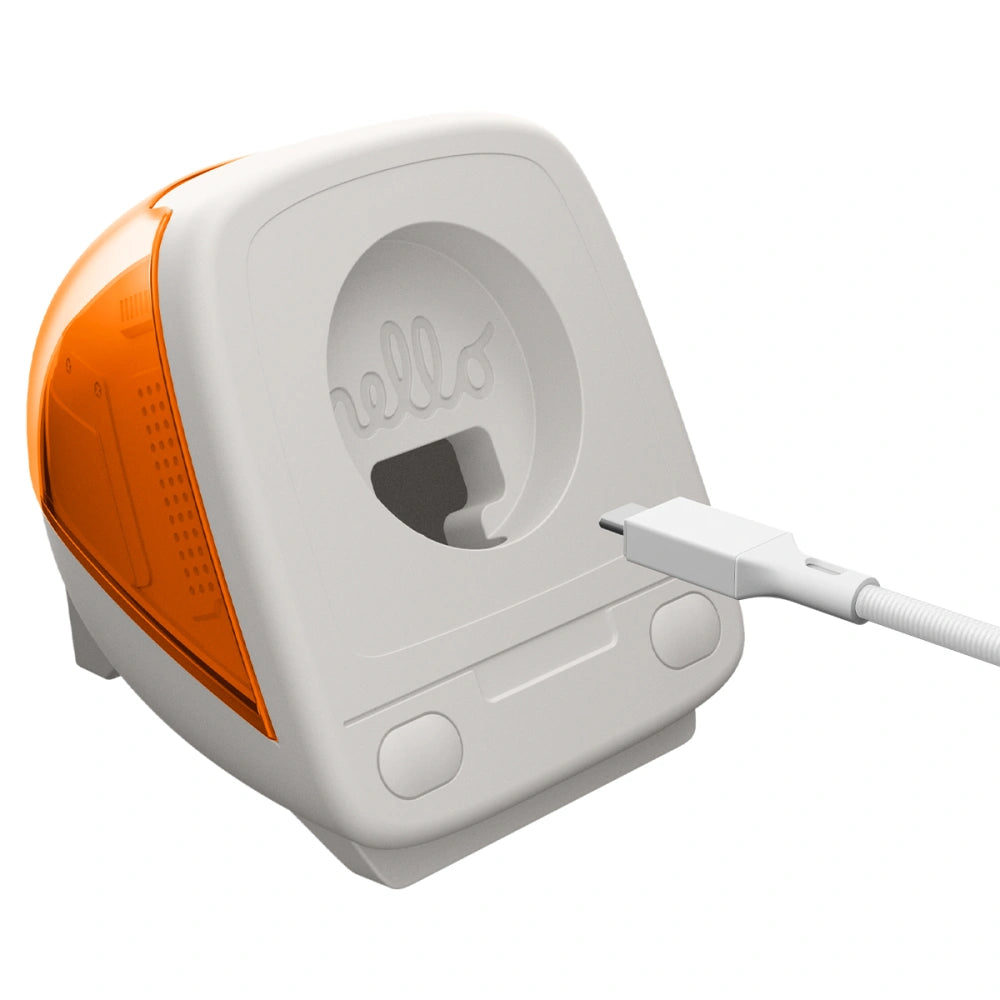 Spigen Classic C1 Επιτραπέζια Βάση Φόρτισης για Apple Watch - Tangerine