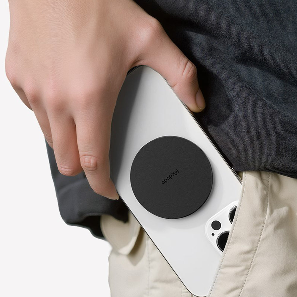 Mcdodo Μαγνητική Αναδιπλούμενη Βάση Στήριξης Κινητού / Δαχτυλίδι Συγκράτησης - MR-7910 - Black