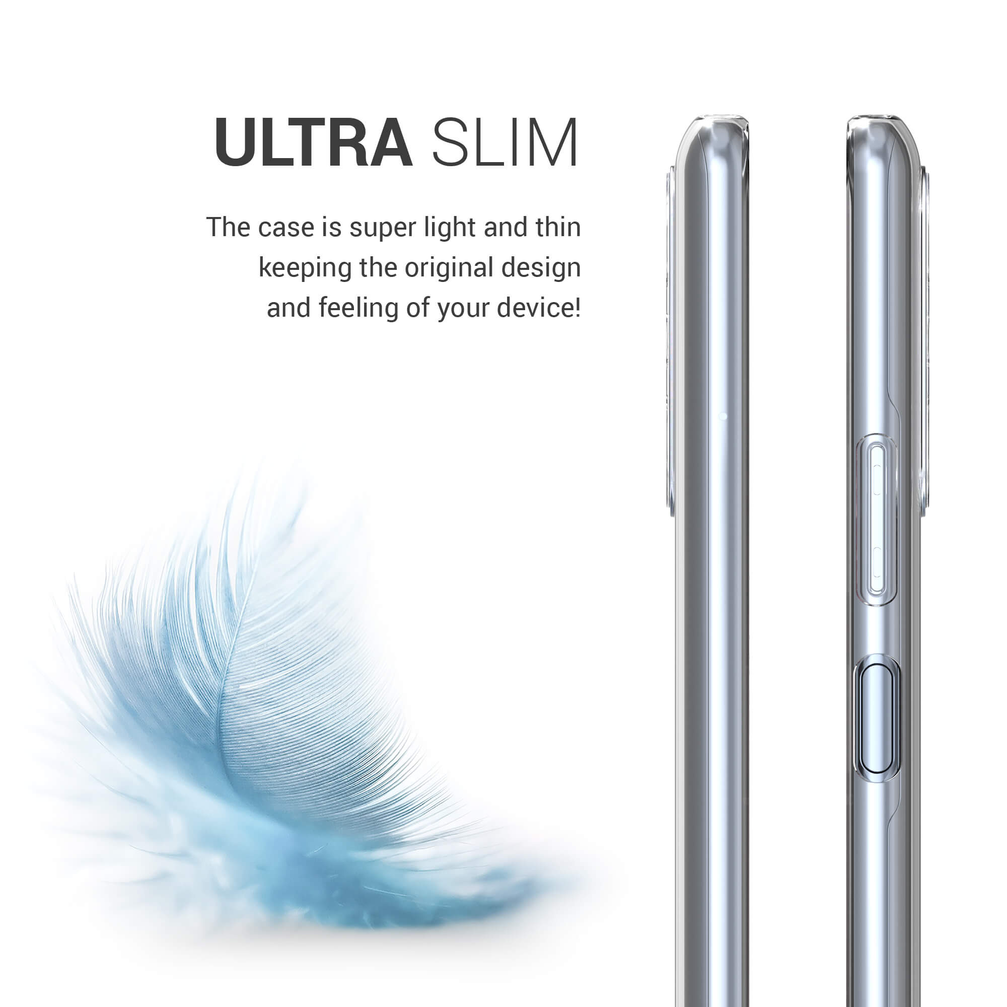 KW Xiaomi Redmi Note 10 Pro Θήκη Σιλικόνης TPU Design Cherry Blossoms - Light Pink / Dark Brown - Διάφανη - 54554.01