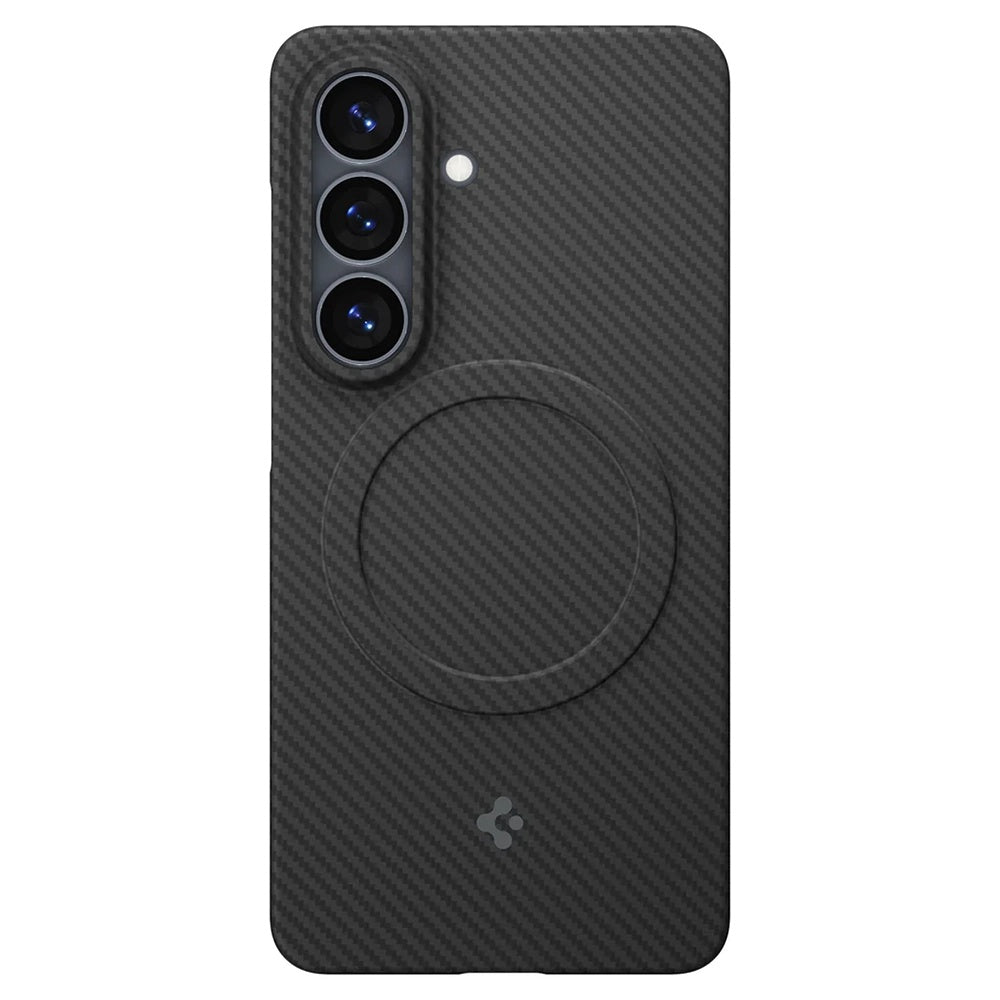 Spigen Samsung Galaxy S26 Plus - Σκληρή Θήκη Aramid Fiber με MagSafe - AirSkin Aramid Mag - Black