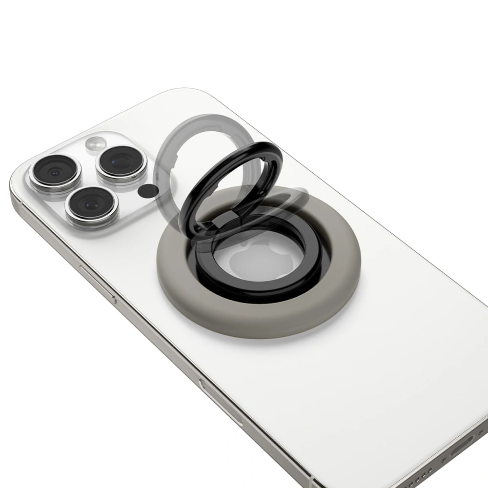 Spigen Nano Pop MagFit - MagSafe Δαχτυλίδι Συγκράτησης Κινητού - Βάση Στήριξης - Truffle Grey