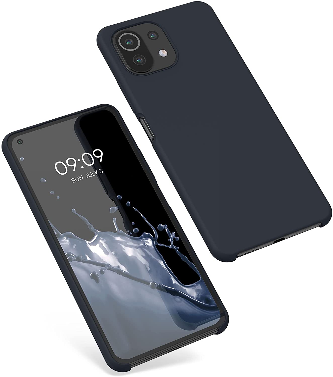 KW Xiaomi Mi 11 Lite / Mi 11 Lite 5G Θήκη Σιλικόνης Rubber TPU - Blueberry Blue - 54730.186