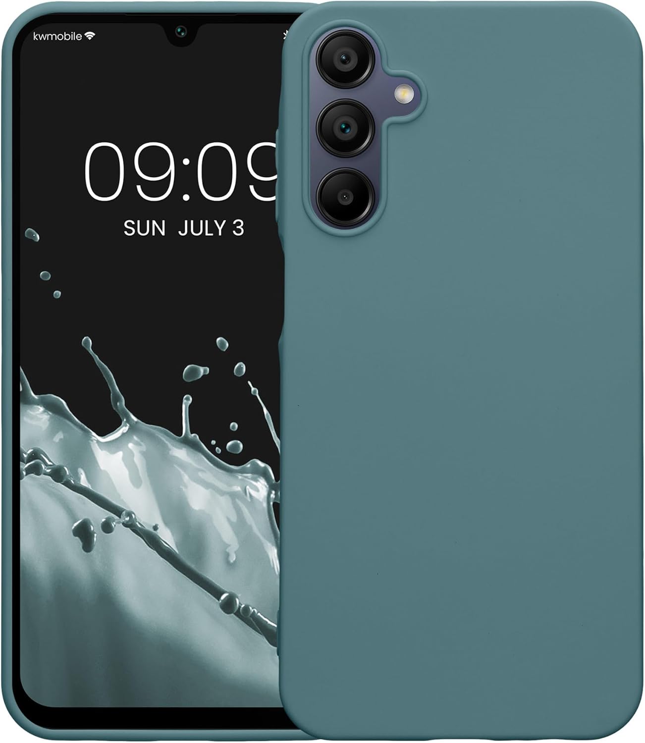 KW Samsung Galaxy A15 4G / A15 5G Λεπτή Θήκη Σιλικόνης TPU - Arctic Night