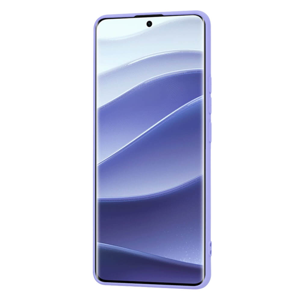 Techsuit Xiaomi Redmi Note 14 Pro 5G / Poco X7 SoftFlex Θήκη Σιλικόνης - Light Purple