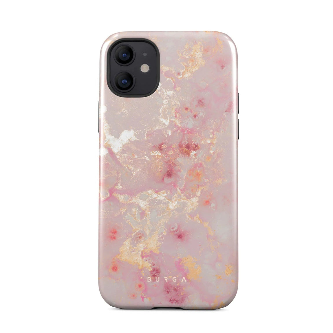 Burga iPhone 12 / 12 Pro Fashion Tough Σκληρή Θήκη - Golden Coral