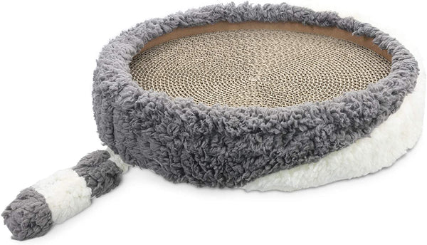 Navaris Ονυχοδρόμιο Κρεβάτι Γάτας - 36cm x 36cm x 9cm - Grey - 52414.01