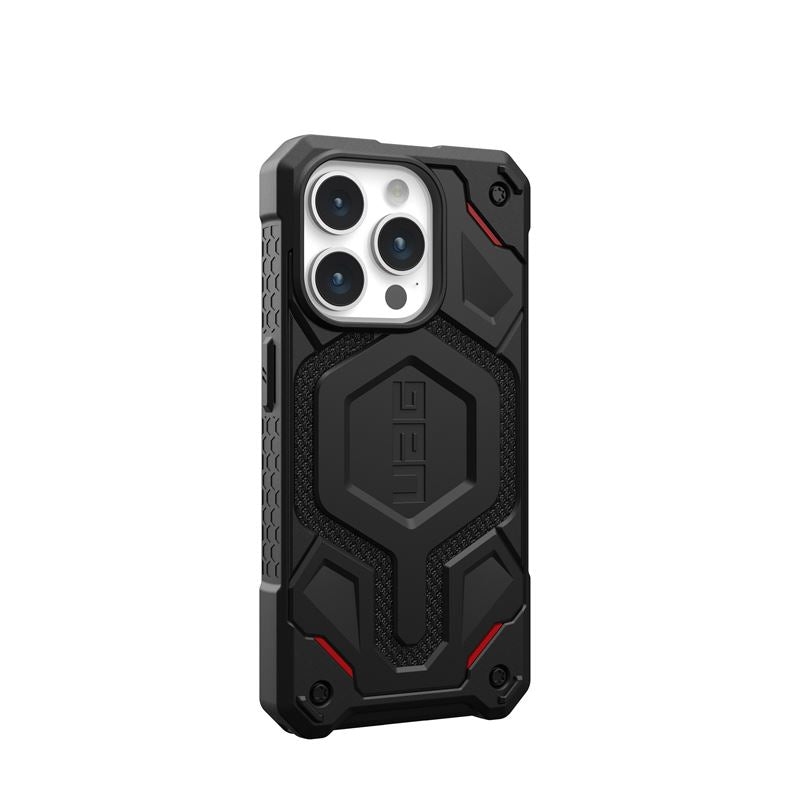 UAG iPhone 15 Pro Monarch Pro Kevlar Series Σκληρή Θήκη με MagSafe - Kevlar Black