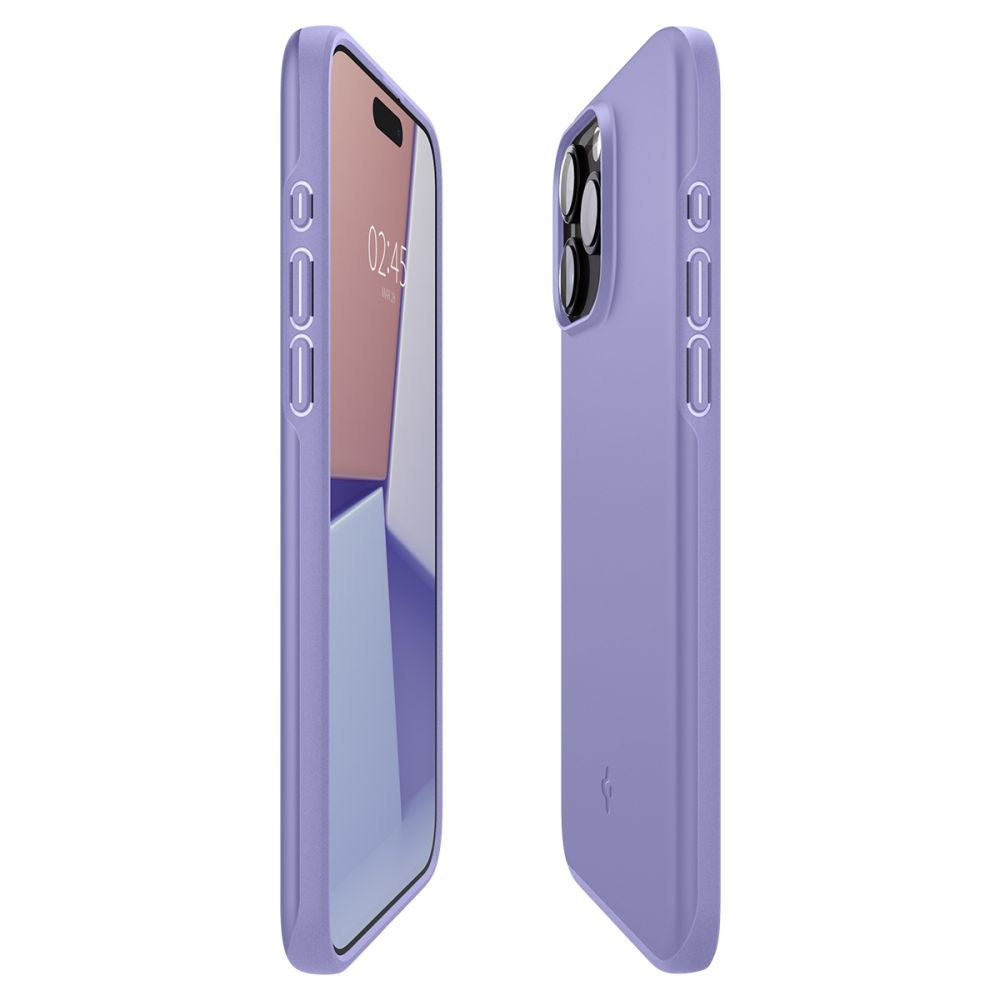 Spigen iPhone 15 Pro Max Thin Fit Σκληρή Θήκη - Iris Purple