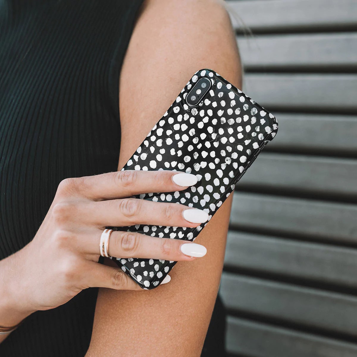 Burga iPhone 14 Pro Max Fashion Tough Σκληρή Θήκη - Night Sky