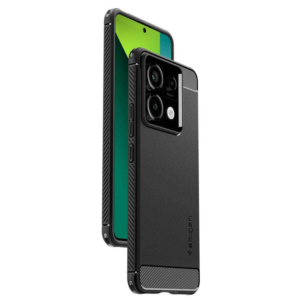 Spigen Xiaomi Redmi Note 13 Pro 5G / Poco X6 5G Θήκη TPU Rugged Armor - Matte Black