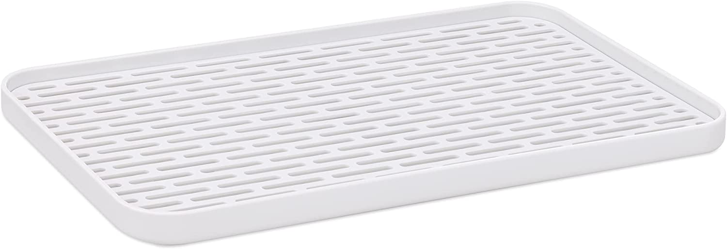 Navaris Σετ με 2 Δίσκους αποστράγγισης - White - 31 cm x 17.5 cm - 58470.01