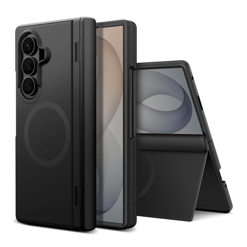 Tech-Protect Samsung Galaxy Z Fold8 Ultra - Σκληρή Θήκη MagSafe με Προστασία Οθόνης και Stand - Kevlar Aura - Black