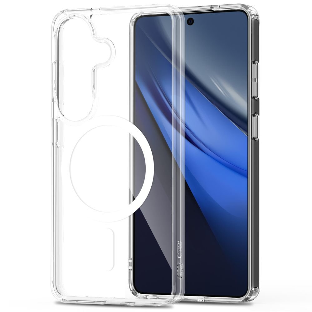 Tech - Protect Samsung Galaxy S26 - Σκληρή Θήκη με Πλαίσιο Σιλικόνης - Flexair Hybrid MagSafe - Clear