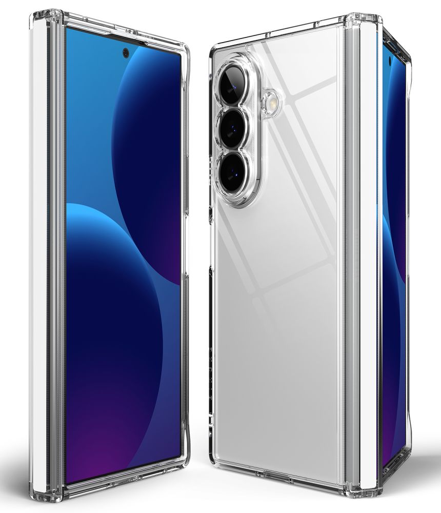 Ringke Samsung Galaxy Z Fold8 Ultra - Σκληρή Θήκη με Πλαίσιο Σιλικόνης - Fusion Flap - Clear