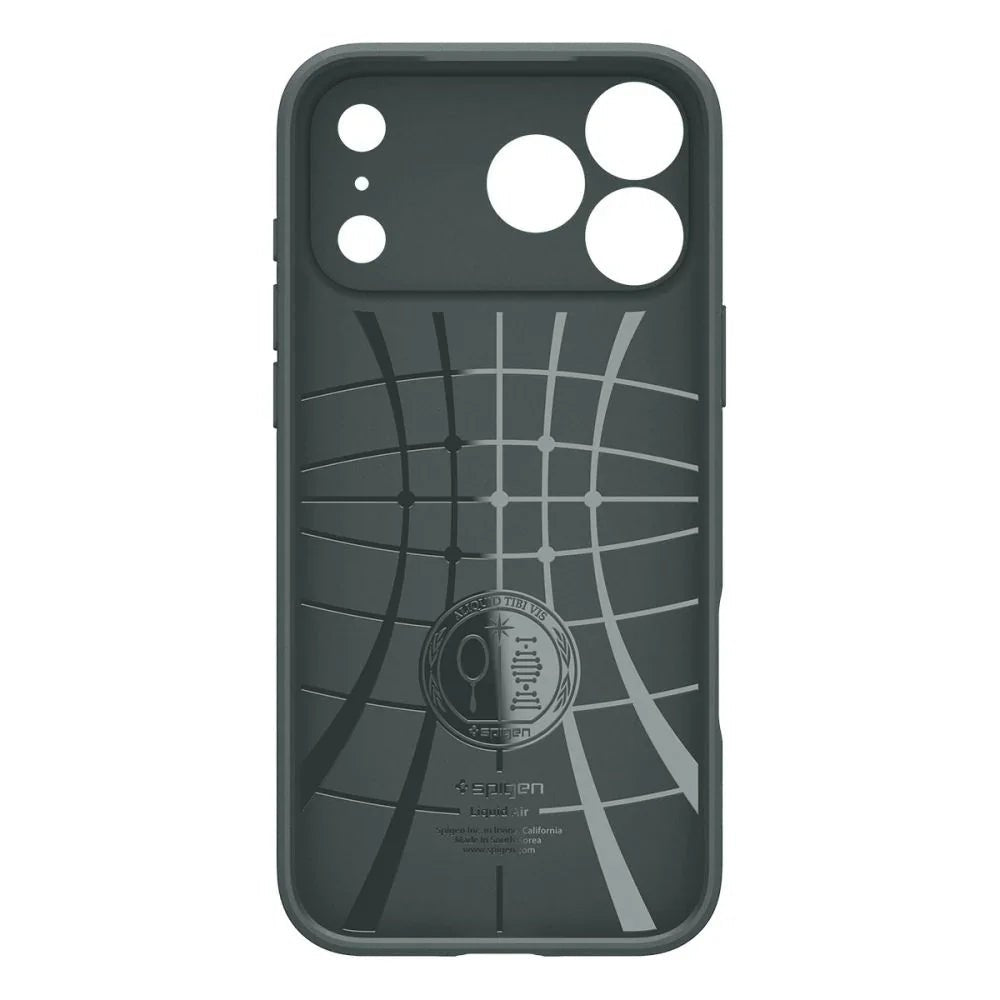 Spigen iPhone 17 Pro Max - Liquid Air - Θήκη Σιλικόνης - Abyss Green