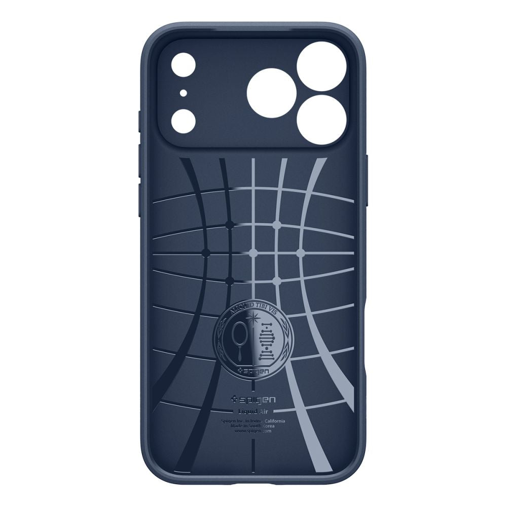 Spigen iPhone 18 Pro / iPhone 17 Pro - Θήκη Σιλικόνης - Liquid Air - Navy Blue