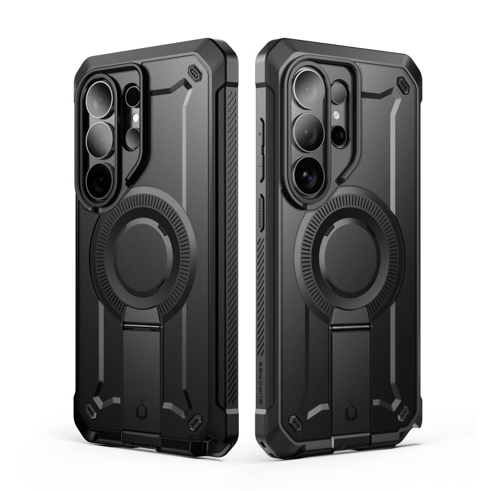 Supcase Samsung Galaxy S26 Ultra - Σκληρή Θήκη MagSafe με Προστασία Οθόνης και Stand - Unicorn Beetle Pro Mag 2 Set - Black
