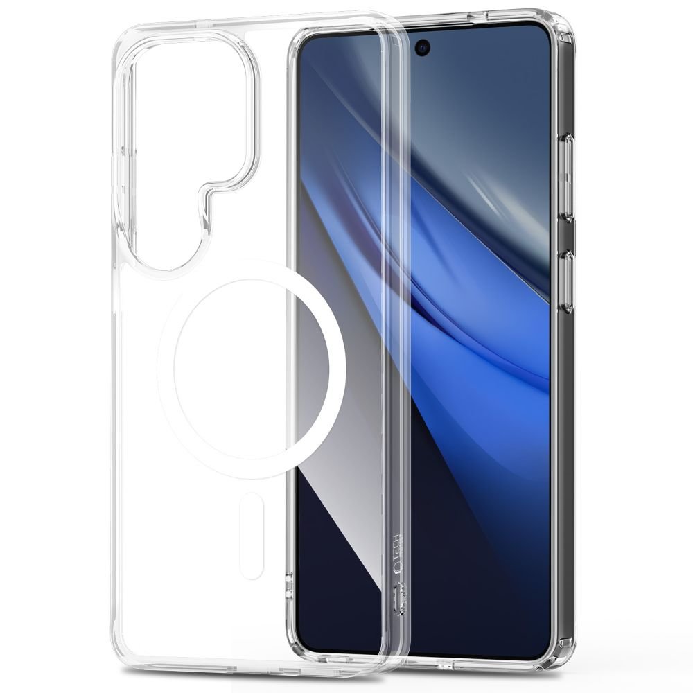 Tech - Protect Samsung Galaxy S26 Ultra - Σκληρή Θήκη με Πλαίσιο Σιλικόνης - Flexair Hybrid MagSafe - Clear
