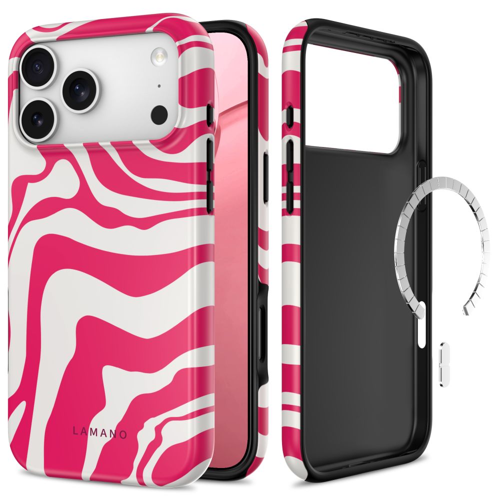 Tech-Protect iPhone 18 Pro Max / iPhone 17 Pro Max - Σκληρή Θήκη MagSafe - Lamano - Flamingo Bloom