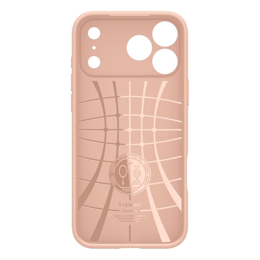 Spigen iPhone 18 Pro Max / iPhone 17 Pro Max - Θήκη Σιλικόνης - Liquid Air - Rose Titanium
