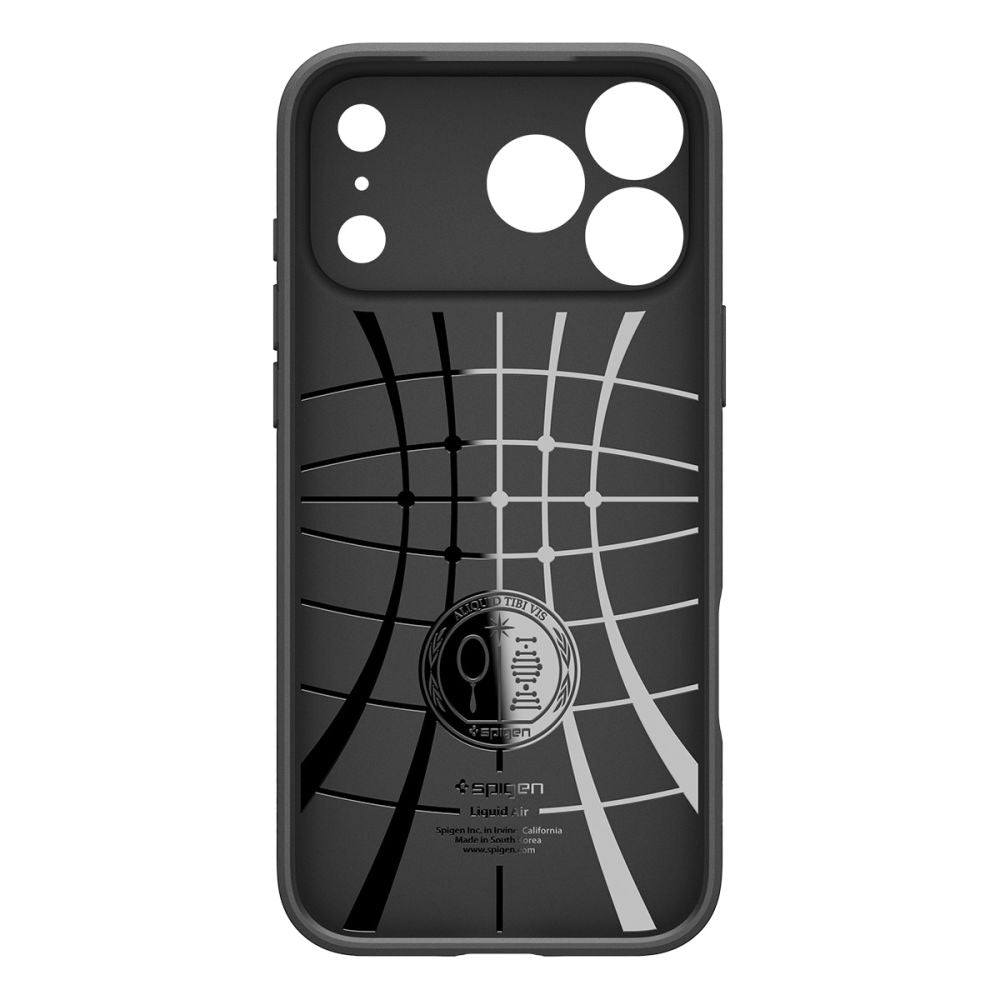 Spigen iPhone 18 Pro / iPhone 17 Pro - Θήκη Σιλικόνης - Liquid Air - Matte Black