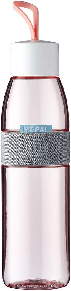 Mepal Water Bottle Ellipse - Πλαστικό Μπουκάλι Νερού - BPA Free - 500ml - Nordic Pink