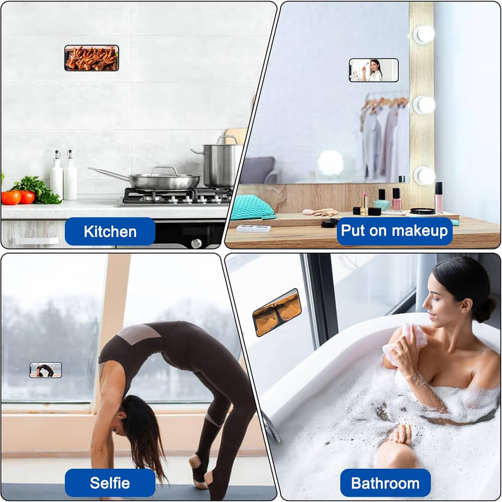 Techsuit Phone Holder Αξεσουάρ Στερέωσης Κινητού με Ενσωματωμένες Βεντούζες - Light Pink