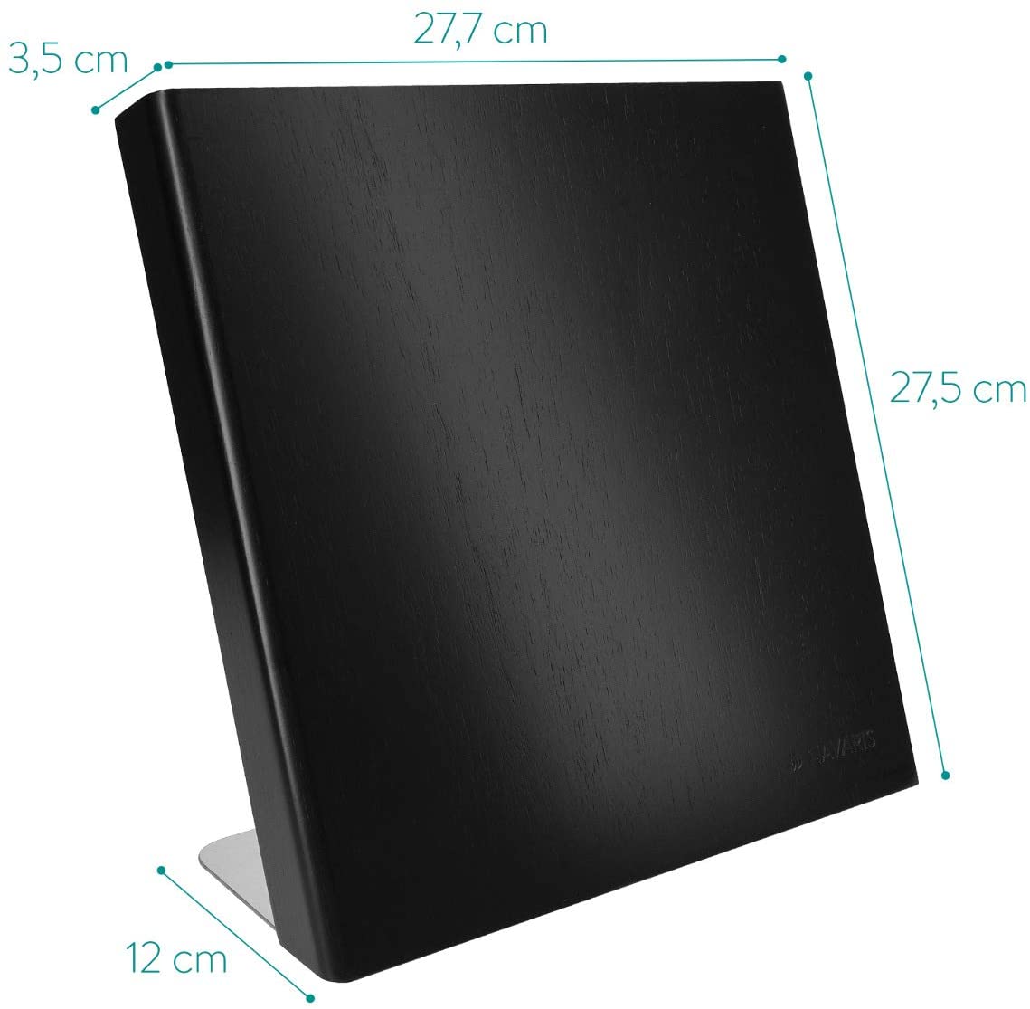 Navaris Wooden Magnetic Knife Holder Μαγνητική Ξύλινη Βάση Μαχαιριών - Rubberwood - 47366.03