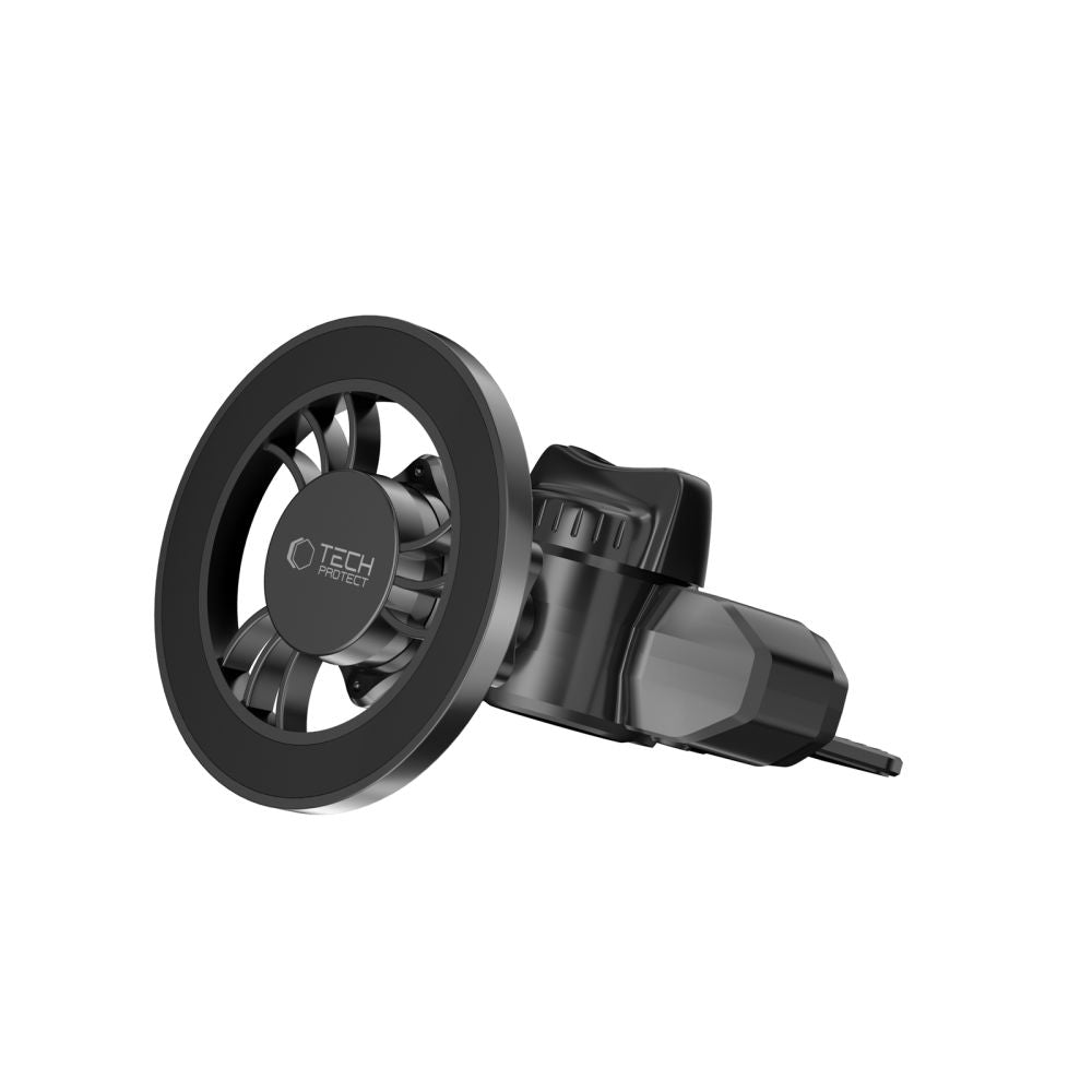 Tech-Protect N56 Μαγνητική MagSafe Βάση Αυτοκινήτου για τον Αεραγωγό και την Υποδοχή CD - Black