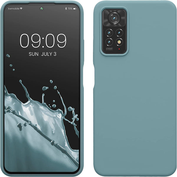 KW Xiaomi Redmi Note 11 Pro / Note 11 Pro 5G Θήκη Σιλικόνης Rubberized TPU - Antique Stone - 57373.206