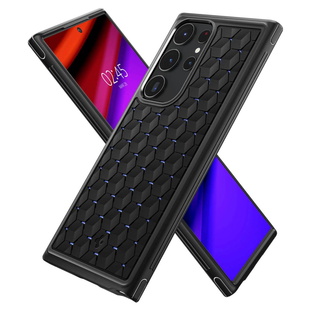 Spigen Samsung Galaxy S23 Ultra - Cryo Armor Θήκη Υψηλής Προστασίας - Matte Black