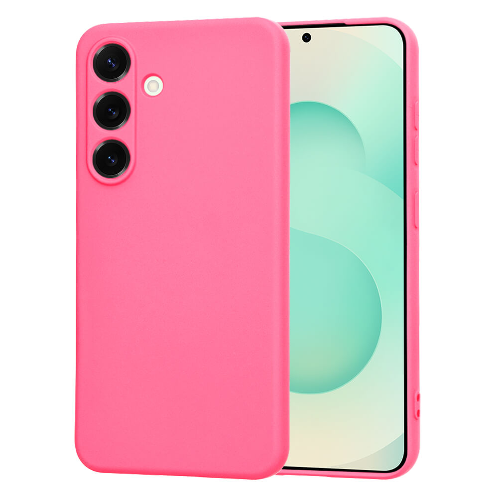 Techsuit Samsung Galaxy S25 Plus SoftFlex Θήκη Σιλικόνης - Hot Pink