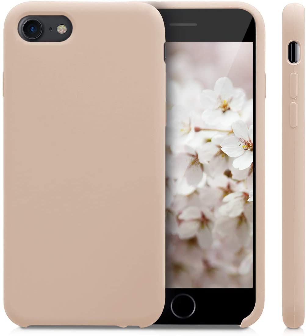 KW iPhone SE 2022 / SE 2020 / 7 / 8 Θήκη Σιλικόνης Rubber TPU - Mother Of Pearl - 40225.154