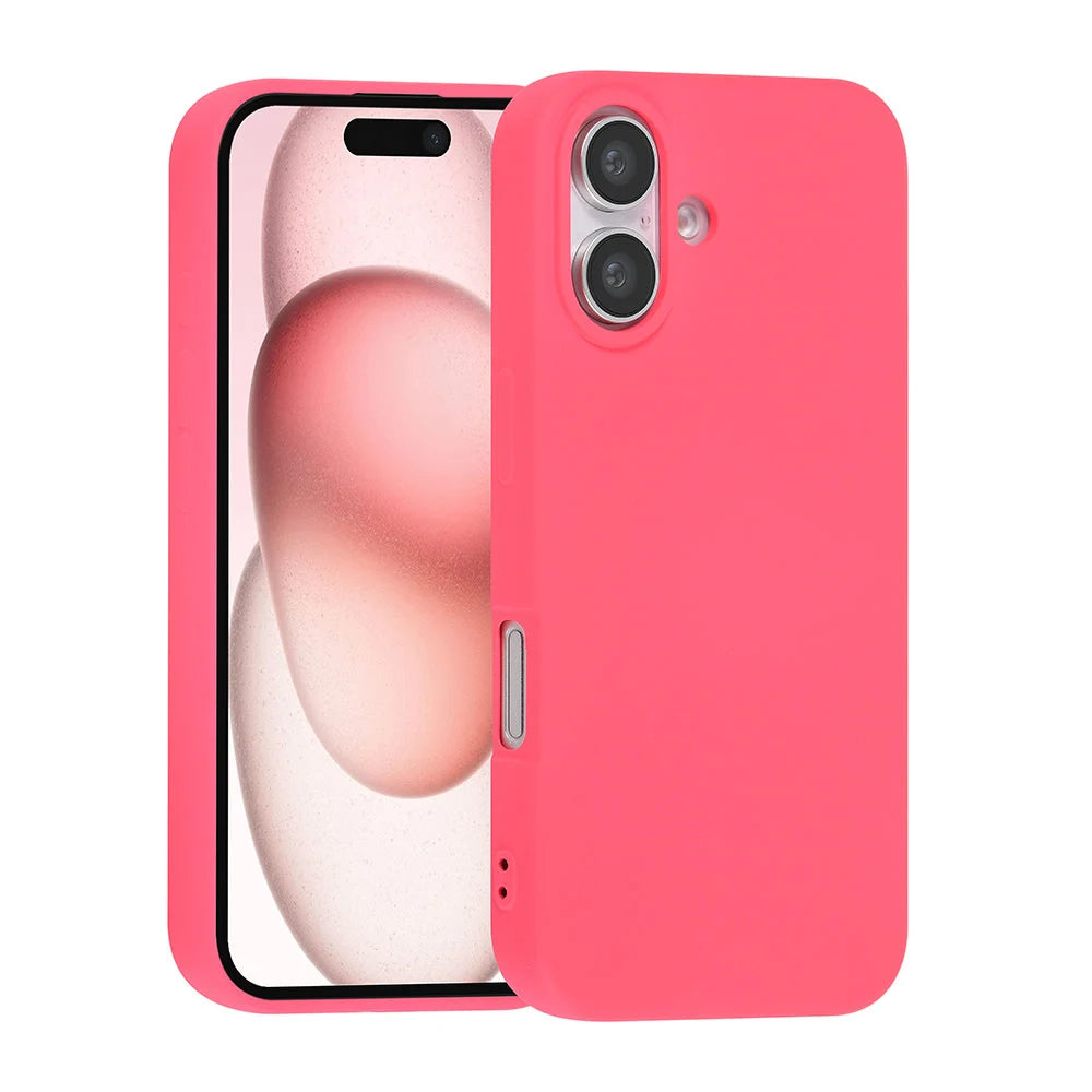 Tuniq iPhone 16 Θήκη Σιλικόνης - Hot Pink