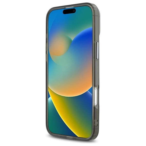 Karl Lagerfeld iPhone 16 - IML Metal Karl and Choupette Head - Σκληρή Θήκη με Πλαίσιο Σιλικόνης και MagSafe - Black - KLHMP16SHLSKCK