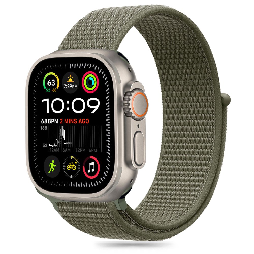 Tech-Protect Λουράκι Apple Watch 4/5/6/7/8/9/10/11 - SE (1/2/3) - ULTRA (1/2/3) - 44/45/46/49mm Nylon - Cargo Khaki