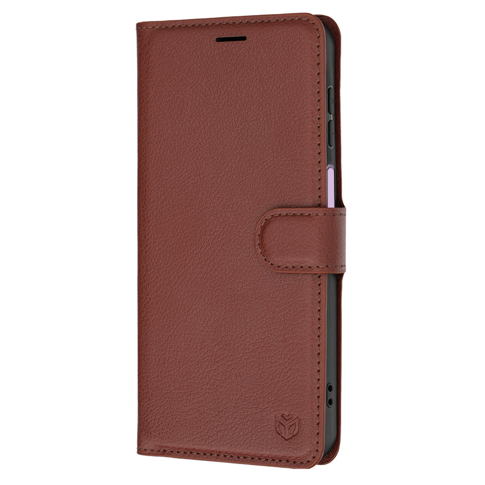 Techsuit Samsung Galaxy A27 5G - Θήκη Πορτοφόλι από Δερματίνη με Stand - Leather Folio - Brown