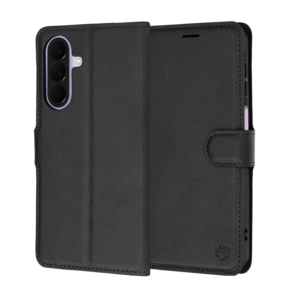 Techsuit Samsung Galaxy A27 5G - Θήκη Πορτοφόλι από Δερματίνη με Stand - Leather Folio - Black