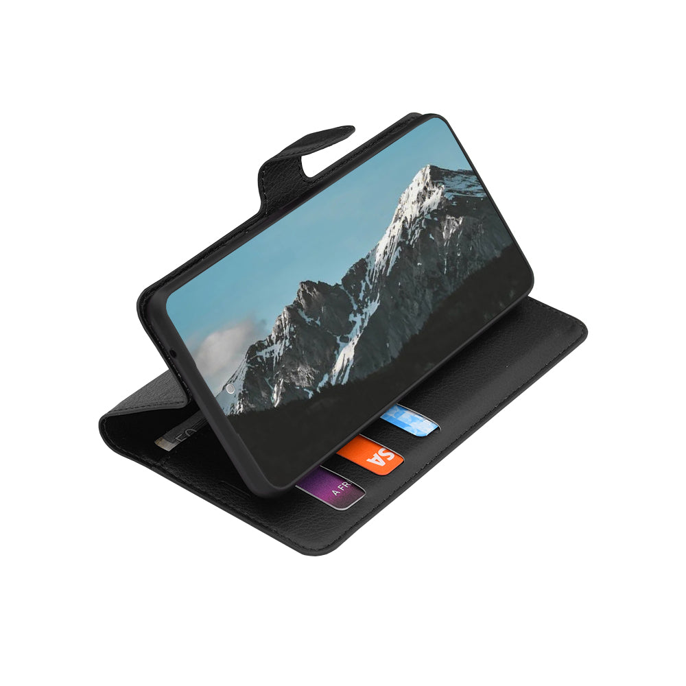 Techsuit Samsung Galaxy A27 5G - Θήκη Πορτοφόλι από Δερματίνη με Stand - Leather Folio - Black