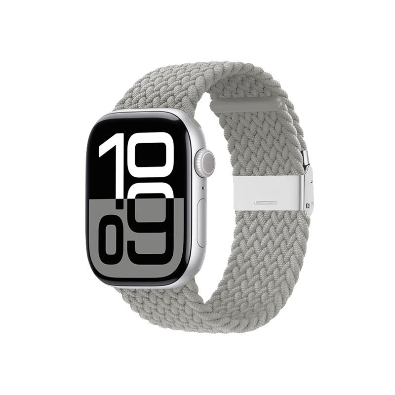 Crong Λουράκι Apple Watch 4/5/6/7/8/9/10/11 - SE (1/2/3) - Ultra (1/2/3) - 42/44/45/49mm Wave Band - Light Grey