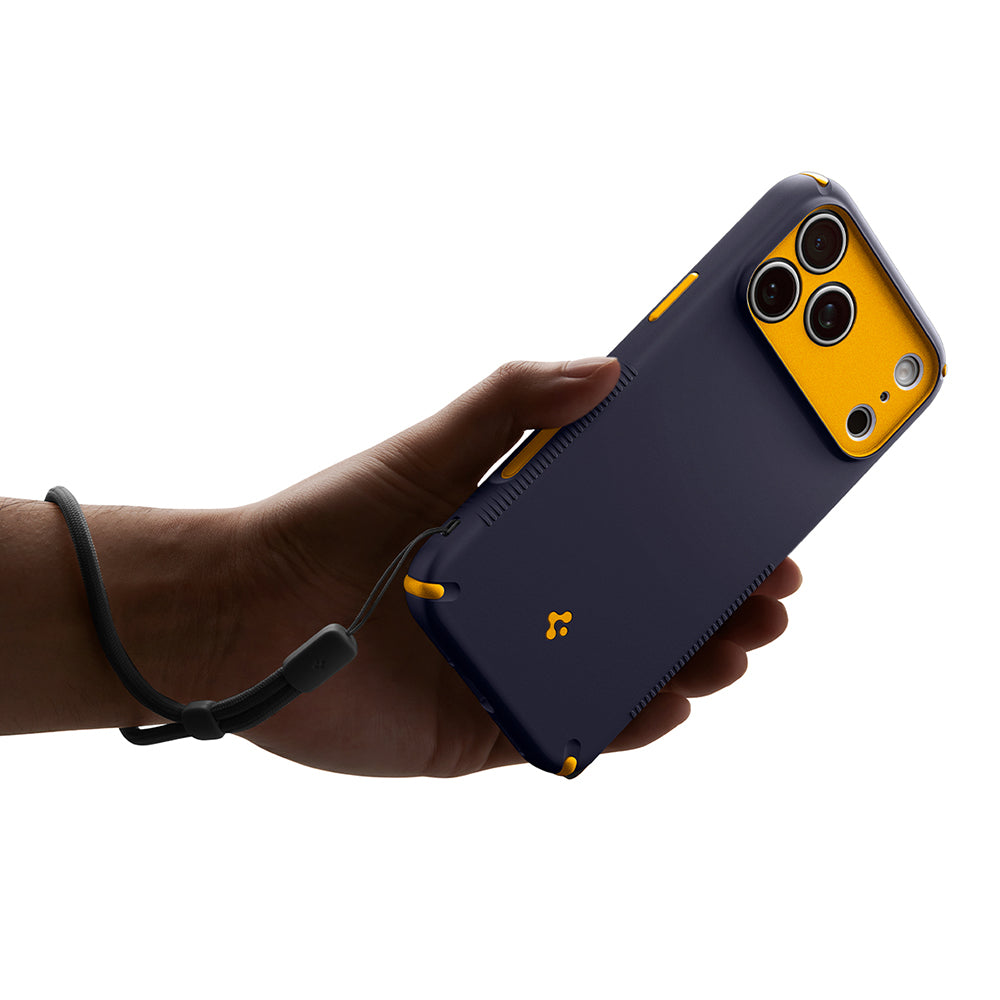 Spigen iPhone 18 Pro Max / iPhone 17 Pro Max - Σκληρή Θήκη με Πλαίσιο Σιλικόνης και MagSafe - Nano Pop Hybrid Mag - Blueberry Navy