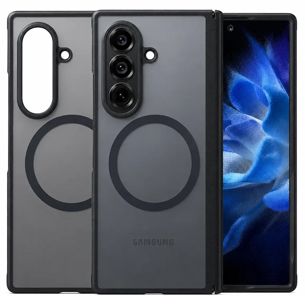 Torras Samsung Galaxy Z Fold8 Ultra - Σκληρή Θήκη με Πλαίσιο Σιλικόνης και MagSafe - Guardian Magnetic Series - Black