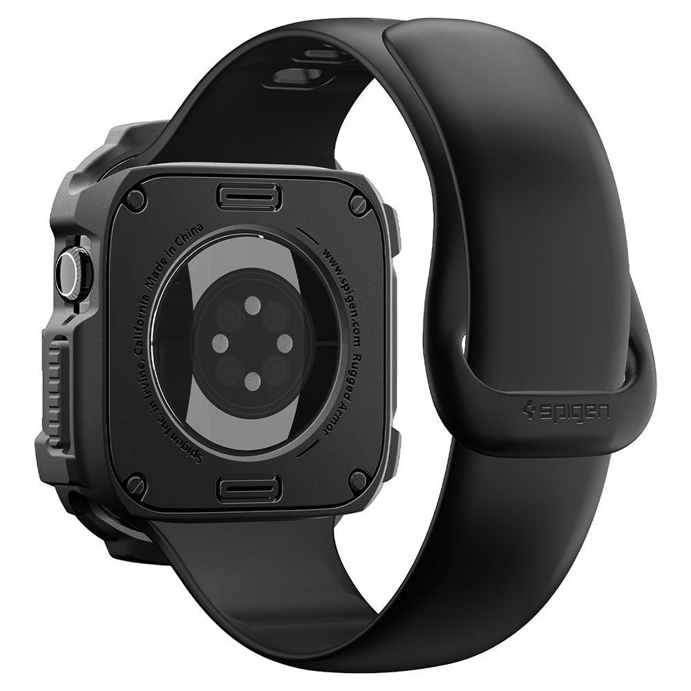 Spigen Θήκη Apple Watch 12 - 46mm - Rugged Armor - Matte Black