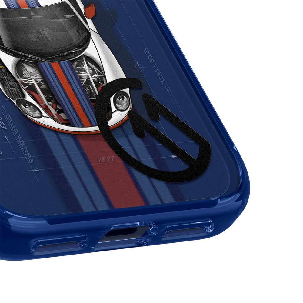 Spigen iPhone 18 Pro / iPhone 17 Pro - Σκληρή Θήκη με Πλαίσιο Σιλικόνης και MagSafe - Ultra Hybrid MagFit - C11 Series Le Mans