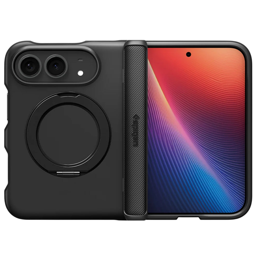 Spigen iPhone Duo - Σκληρή Θήκη με MagSafe / Stand - Slim Armor Pro S MagFit - Black