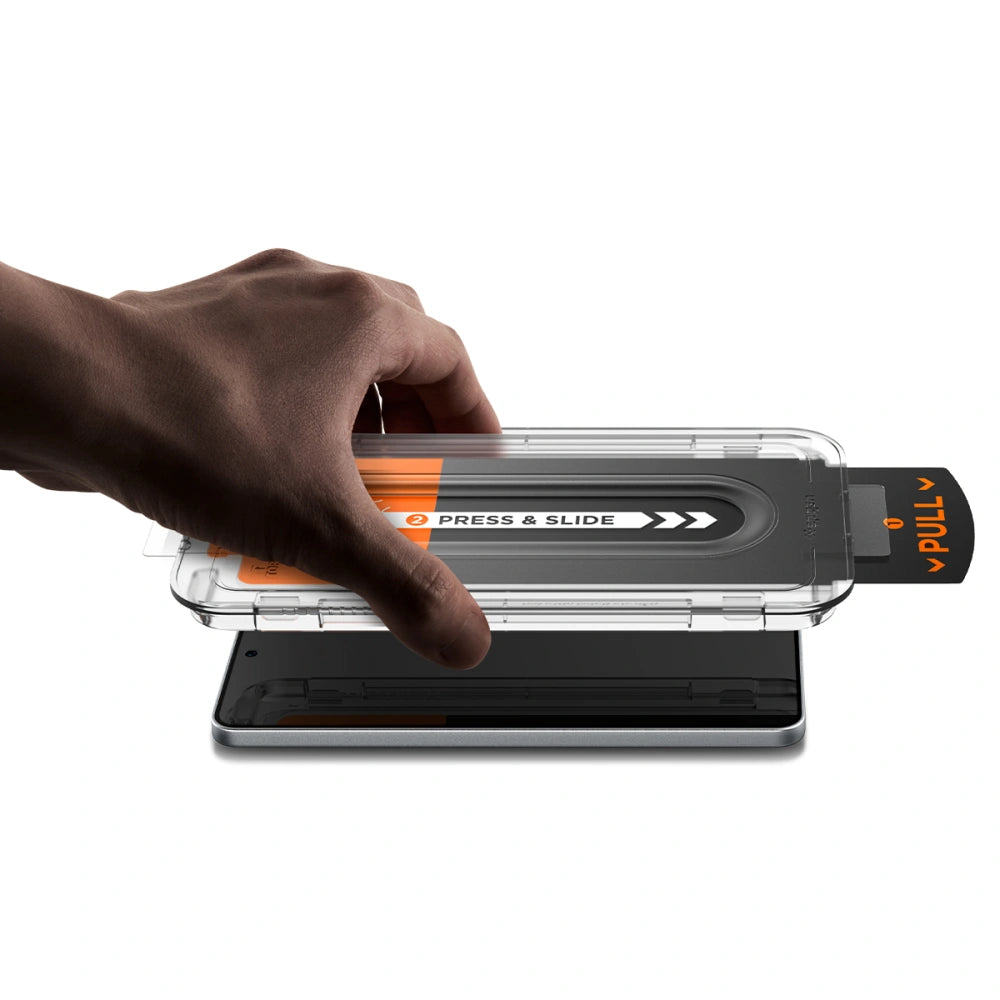 Spigen Samsung Galaxy S25 Edge - Glas.tR EZ Fit Pro - Case Friendly Αντιχαρακτικό Γυαλί Οθόνης - Διάφανο