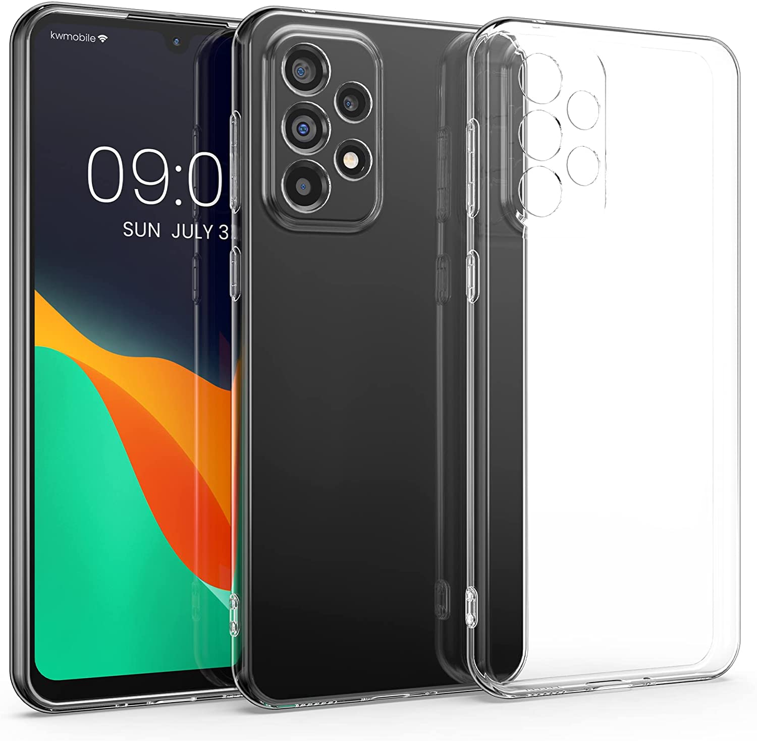 KW Samsung Galaxy A33 5G Θήκη Σιλικόνης TPU - Διάφανη - 58328.03