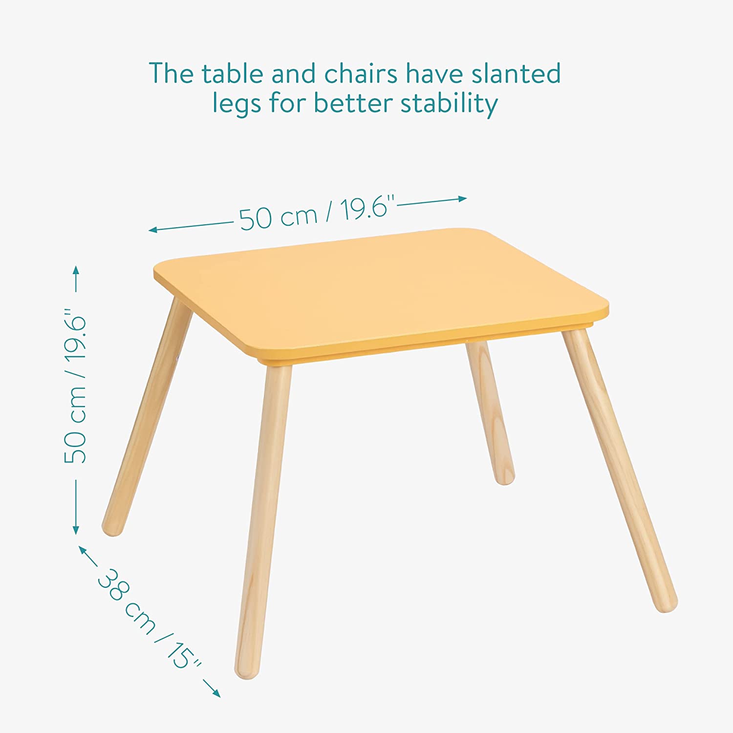 Navaris Σετ Παιδικού Καθίσματος - Design Giraffe - ‎Orange / Light Brown - 55340.02